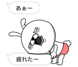 Rabbit person4 sticker #10247068