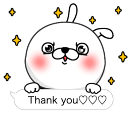 Rabbit person4 sticker #10247081