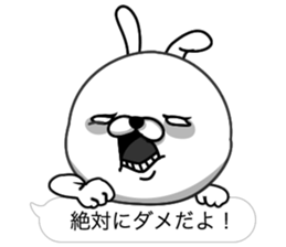 Rabbit person4 sticker #10247082