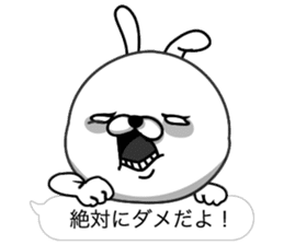 Rabbit person4 sticker #10247082