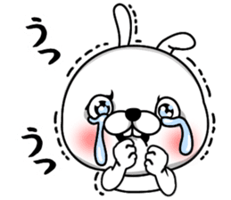 Rabbit person4 sticker #10247084