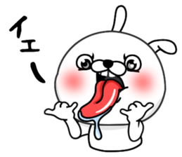 Rabbit person4 sticker #10247085