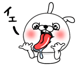 Rabbit person4 sticker #10247085