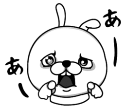 Rabbit person4 sticker #10247092