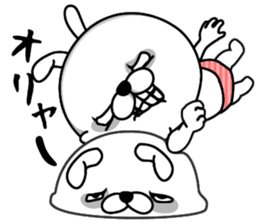 Rabbit person4 sticker #10247095