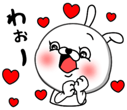 Rabbit person4 sticker #10247097