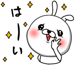 Rabbit person4 sticker #10247099