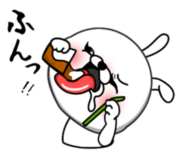 Rabbit person4 sticker #10247101