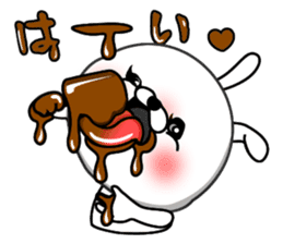 Rabbit person4 sticker #10247103