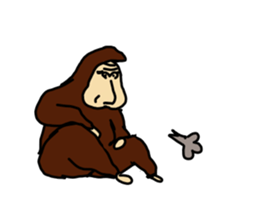 THE GORILLA!!!! sticker #10247283