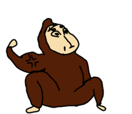 THE GORILLA!!!! sticker #10247300