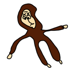 THE GORILLA!!!! sticker #10247301