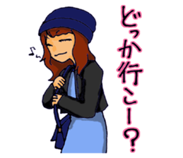 Love is heavy women sticker #10247394