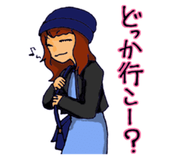 Love is heavy women sticker #10247394