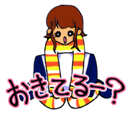 Love is heavy women sticker #10247403