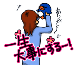 Love is heavy women sticker #10247411