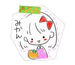 a willful girl of graffiti sticker #10247459