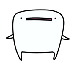 Mr.Back teeth and Friends sticker #10248017