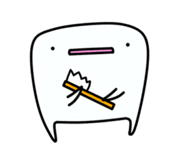 Mr.Back teeth and Friends sticker #10248024