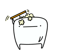 Mr.Back teeth and Friends sticker #10248025