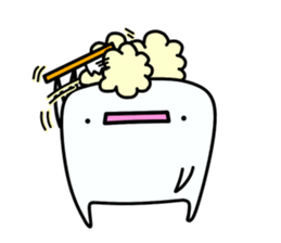 Mr.Back teeth and Friends sticker #10248026