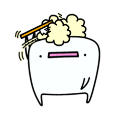 Mr.Back teeth and Friends sticker #10248026