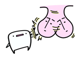 Mr.Back teeth and Friends sticker #10248037