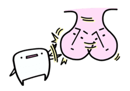 Mr.Back teeth and Friends sticker #10248037
