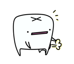 Mr.Back teeth and Friends sticker #10248043