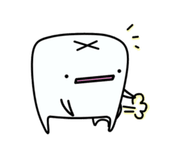 Mr.Back teeth and Friends sticker #10248043