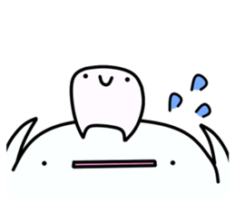 Mr.Back teeth and Friends sticker #10248045