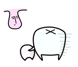 Mr.Back teeth and Friends sticker #10248046