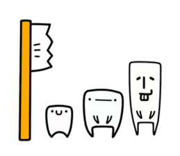 Mr.Back teeth and Friends sticker #10248055