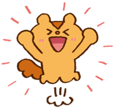 yurukawa animal sticker #10248142