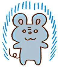 yurukawa animal sticker #10248160