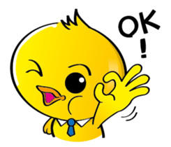 Working duck sticker #10248465