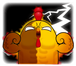 hot temper chick-3 sticker #10248601