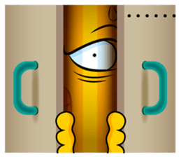 hot temper chick-3 sticker #10248606