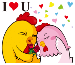 hot temper chick-3 sticker #10248614