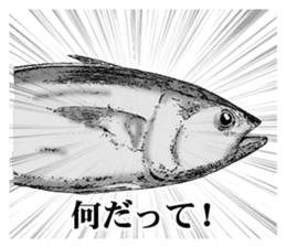 tuna fish maguro! sticker #10249618