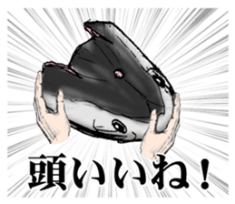 tuna fish maguro! sticker #10249629