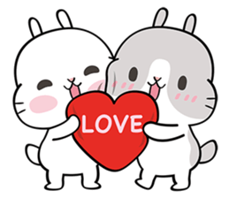 Cutie Bunnies sticker #10249758