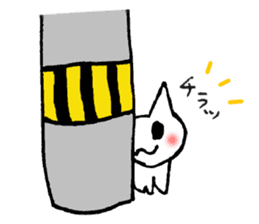 Chi-to the Hiroshima cat sticker #10249904