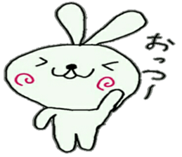 greeting usausaneko sticker #10250263