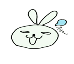 greeting usausaneko sticker #10250270