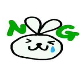 greeting usausaneko sticker #10250280