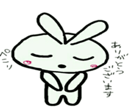 greeting usausaneko sticker #10250290