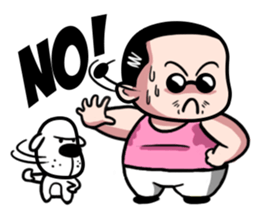 Sweaty Uncle sticker #10250314