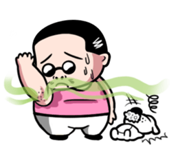 Sweaty Uncle sticker #10250319