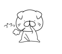 Everyday cat (Scottish Fold) sticker #10250351